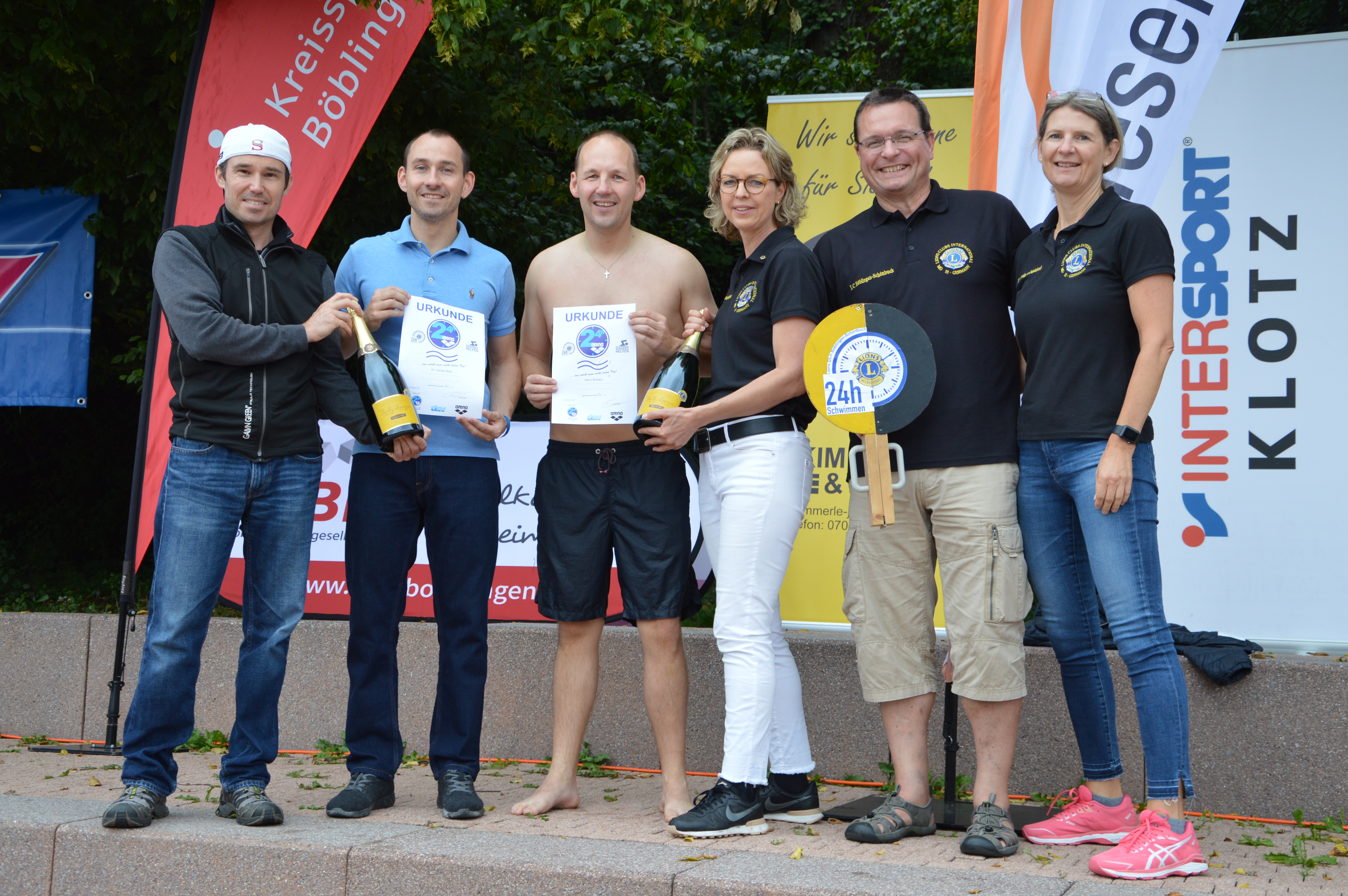 24h Schwimmen im Freibad Böblingen